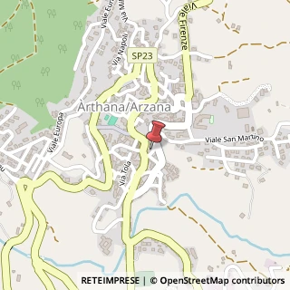 Mappa Via Cadorna,  12, 08040 Arzana, Nuoro (Sardegna)
