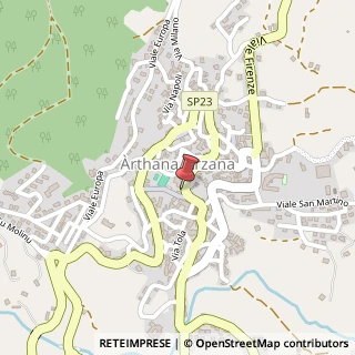 Mappa Piazza Roma, 1, 08040 Arzana, Nuoro (Sardegna)