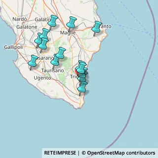 Mappa Via Umberto Boccioni, 73039 Tricase LE, Italia (14.65143)