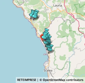 Mappa Viale Marconi, 87020 Tortora CS, Italia (4.862)