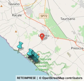 Mappa Via San Silvestro, 73059 Ugento LE, Italia (4.75182)