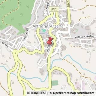 Mappa Via Eleonora d'Arborea,  33, 08040 Arzana, Nuoro (Sardegna)