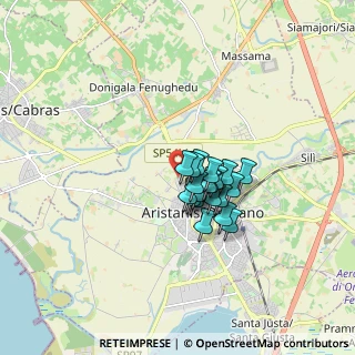 Mappa Via Sebastiano Mele, 09070 Oristano OR, Italia (1.126)