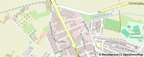 Mappa Oristano