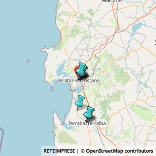 Mappa VIA CAGLIARI - CENTRO COMMERCIALE PORTA NUOVA, 09170 Oristano OR, Italia (8.12636)