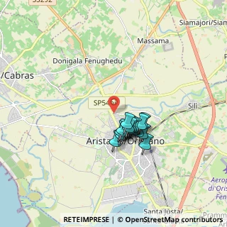 Mappa VIA CAGLIARI - CENTRO COMMERCIALE PORTA NUOVA, 09170 Oristano OR, Italia (1.37133)