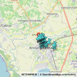 Mappa VIA CAGLIARI - CENTRO COMMERCIALE PORTA NUOVA, 09170 Oristano OR, Italia (0.9935)