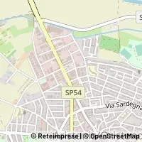 Hartă Oristano