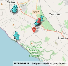 Mappa Via S. Giacomo, 73059 Ugento LE, Italia (4.41231)