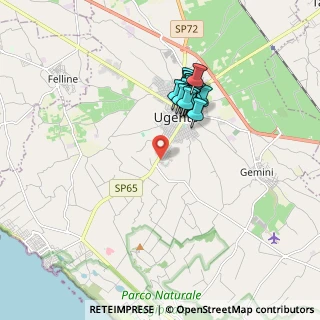 Mappa Via San Giacomo, 73059 Ugento LE, Italia (1.6195)