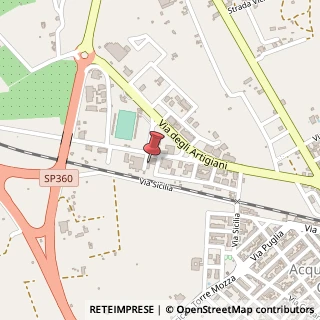 Mappa Via degli Artigiani, 40, 73040 Gallipoli, Lecce (Puglia)
