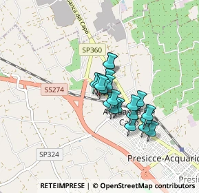 Mappa Località acquarica LE IT, 73054 Acquarica del capo LE, Italia (0.5995)