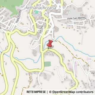 Mappa Via Sardegna, 82, 08040 Arzana OG, Italia, 08040 Arzana, Nuoro (Sardegna)