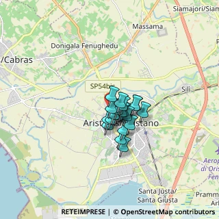 Mappa Via Salvo D' Acquisto, 09170 Oristano OR, Italia (0.9445)