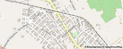 Mappa Acquarica del Capo