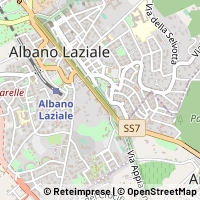 Hartă Albano Laziale