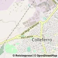 지도 Colleferro