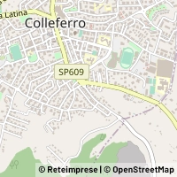 Mapa Colleferro