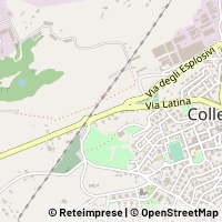 Mapa Colleferro
