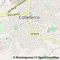 Karte Colleferro