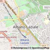Map Albano Laziale