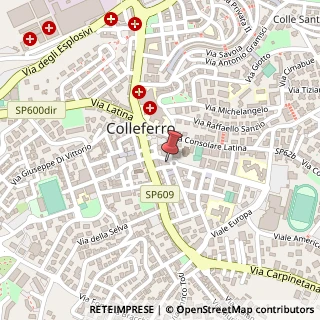 Mappa Piazza della Repubblica, 23, 00034 Colleferro RM, Italia, 00034 Colleferro, Roma (Lazio)