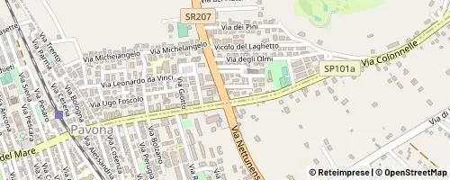 Mappa Castel Gandolfo