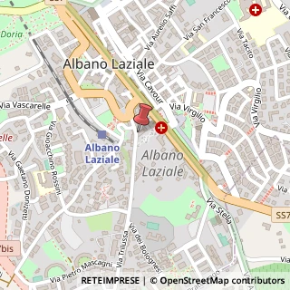 Mappa Via Trilussa, 19, 00041 Albano Laziale, Roma (Lazio)
