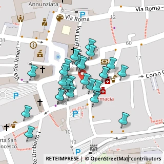 Mappa Vicolo Vezzacchi, 03011 Alatri FR, Italia (0.02692)