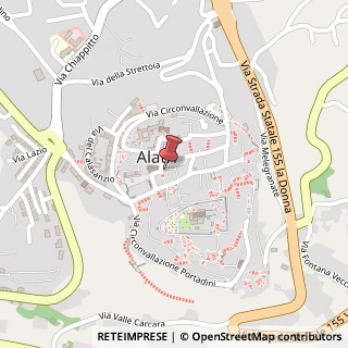 Mappa Piazza Santa Maria Maggiore, 2, 03011 Alatri, Frosinone (Lazio)