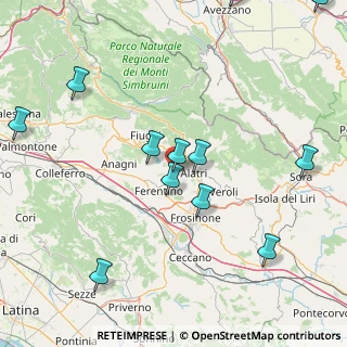 Mappa 03010 Fumone FR, Italia (21.04417)