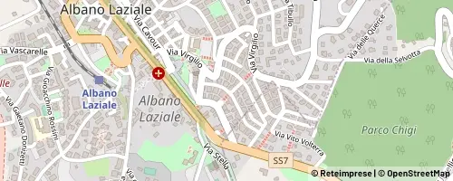 Mappa Albano Laziale