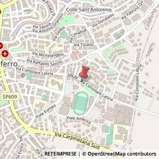 Mappa Via Consolare Latina, 241, 00034 Colleferro, Roma (Lazio)