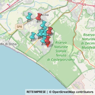 Mappa Via Riva del Garda, 00124 Roma RM, Italia (2.76167)