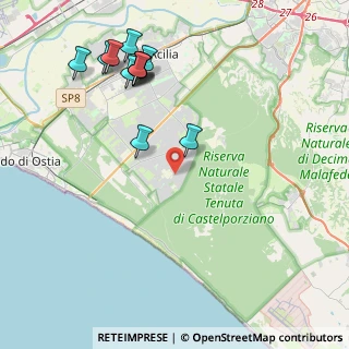 Mappa Via Riva del Garda, 00124 Roma RM, Italia (4.99083)