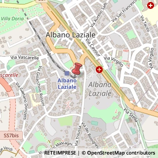 Mappa Via Giuseppe Verdi, 8, 00041 Albano Laziale, Roma (Lazio)