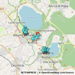 Mappa Via Luigi Fortunati, 00072 Ariccia RM, Italia (1.66364)