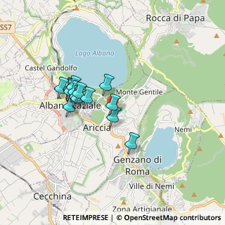 Mappa Via Luigi Fortunati, 00072 Ariccia RM, Italia (1.514)