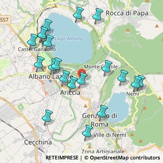 Mappa Via Luigi Fortunati, 00072 Ariccia RM, Italia (2.467)