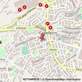 Mappa Via Salvo D'Acquisto, 16, 00034 Colleferro, Roma (Lazio)