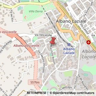 Mappa Via G. Rossini, 8, 00041 Albano Laziale, Roma (Lazio)