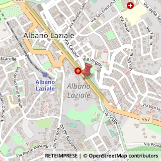 Mappa Borgo Garibaldi, 36, 00041 Albano Laziale, Roma (Lazio)