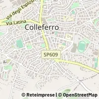 Hartă Colleferro