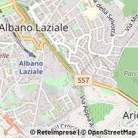 지도 Albano Laziale
