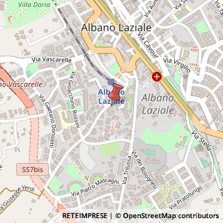 Mappa Via Giuseppe Verdi, 29, 00041 Albano Laziale, Roma (Lazio)