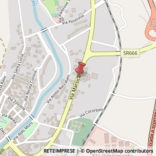 Mappa Via Marsicana, 95, 03039 Sora, Frosinone (Lazio)