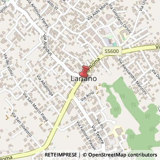 Mappa Via Roma, 165, 00040 Lariano, Roma (Lazio)