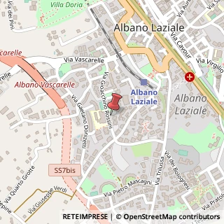 Mappa Via G. Rossini, 95, 00041 Albano Laziale, Roma (Lazio)