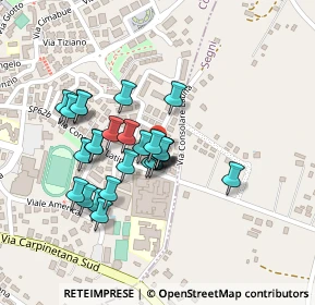 Mappa Via Consolare Latina, 00034 Segni RM, Italia (0.1963)