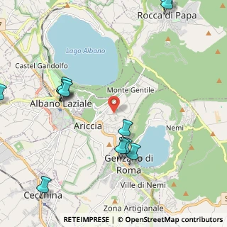 Mappa Via del Bosco Antico, 00040 Ariccia RM, Italia (2.85083)
